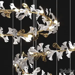 Cosmo flower chandelier