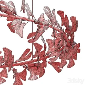 Cosmo flower chandelier