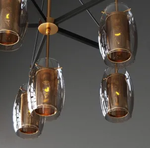 Dunbar light chandelier