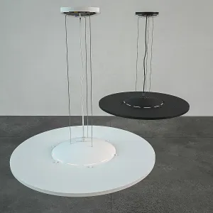 Flat sun pendant lamp