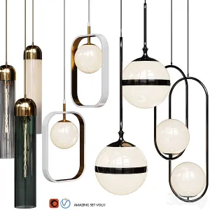 Four pendant lights amazing set