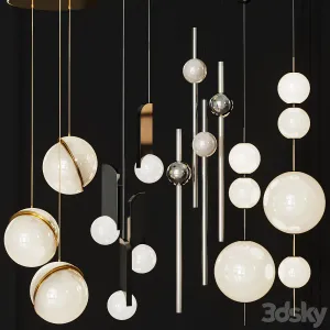Four pendant lights amazing set