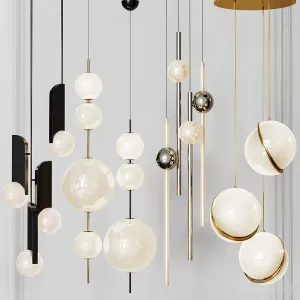 Four pendant lights amazing set