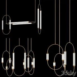 Giopato coombes cirque chandelier set