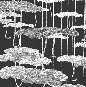 Gold moon chandelier catellani smith