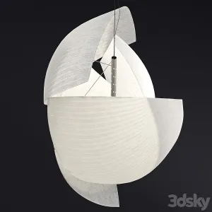 Grok voiles paper pendant lamp