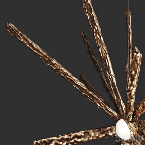 Hanging art lamp zvezda vetvi store