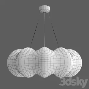 Hanging chandelier donut