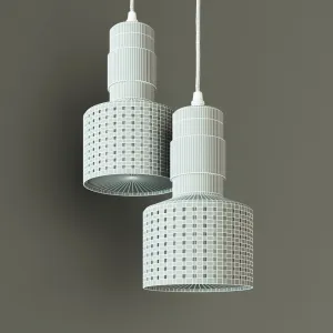 Hanging lamp dome deco