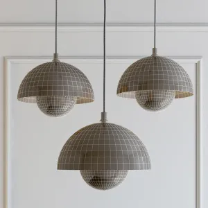 Hanging lamp flower pot