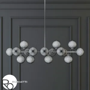 Hanging lamp the mimosa pendant by atelier areti