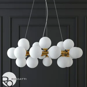 Hanging lamp the mimosa pendant by atelier areti