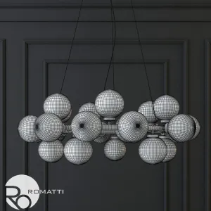 Hanging lamp the mimosa pendant by atelier areti