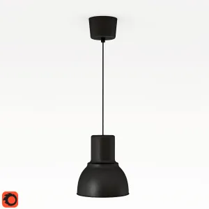 Hektar pendant lamp black