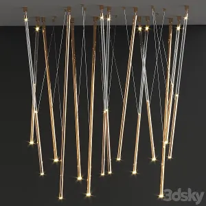 Henge skyfall chandelier