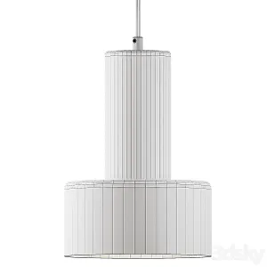 Hubsch glass pendant lamp in brown