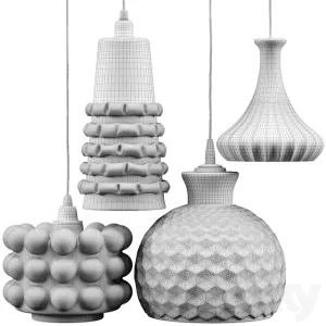 Jamie young pendant light set