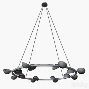 Jbs avion round light chandelier