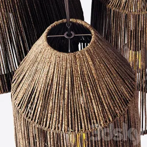 Lamp barrel big rope