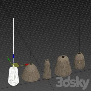 Lamp barrel big rope