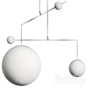 Luceplan malamata pendant lamps