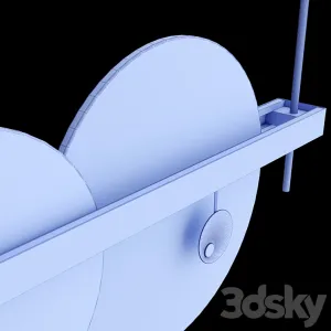 Luna nuova pendant lamp by patrizia pato