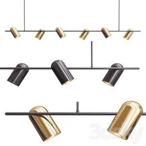 Minimalist decorative pendant light