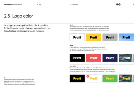 Pratt Institute Identity Guidelines