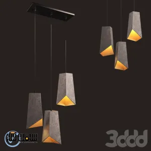 Modern pendent light