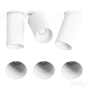 Modular lighting instruments minude