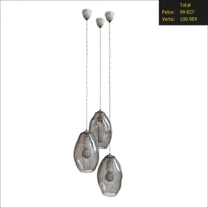 Organic large pendant