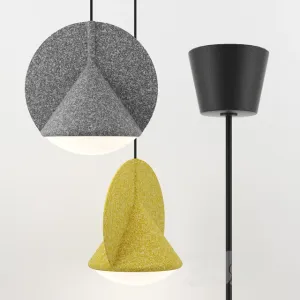 Pendant lamp bolia the stamp
