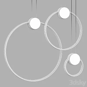 Pendant lamp wolke lampatron