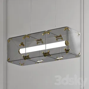 Pendant lights hyperqube by felix monza