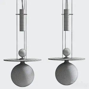 Perfume sphere ceiling light