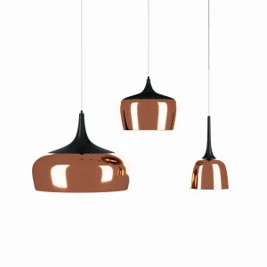 Polk pendant light copper