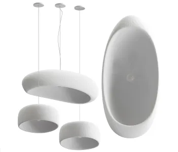 Potcover clouds pendant light
