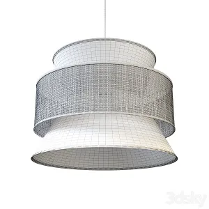 Raffia lampshade dolkie