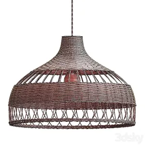 Rattan lighting