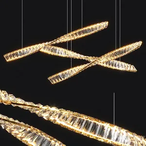 Rectangular pendant linear