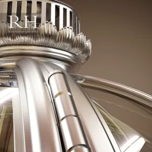 Rh victorian hotel pendant