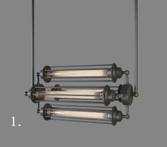 Series loft industrial edison cage