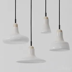 Shadow largependants blackand white