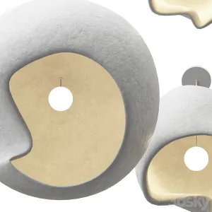 Shaped pendant light