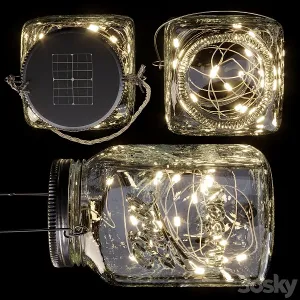 Solar hanging lamp