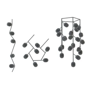 Suspended ceiling lamp brokis ivy set