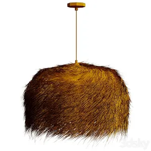 Suspension demi boule palm