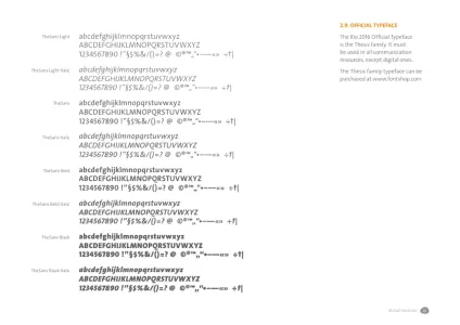 Rio 2016 Brand Guidelines