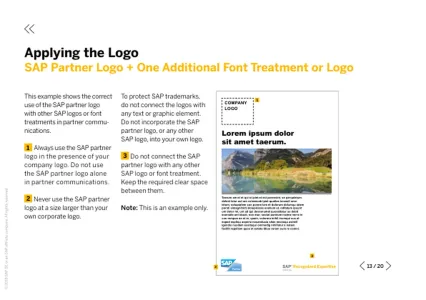 Sap Partners Brand Guidelines