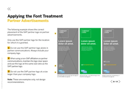 Sap Partners Brand Guidelines